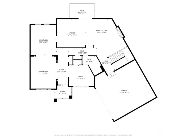 Floorplan - 1st floor