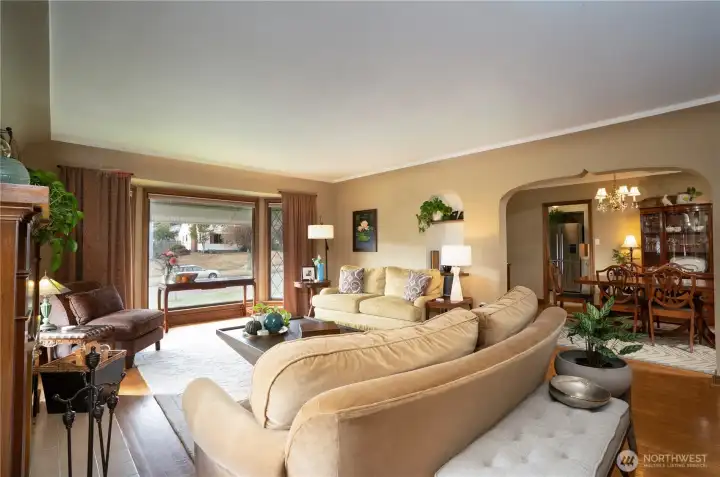 Step inside to this meticulously maintained and lovingly updated home.  The rooms are graciously sized with room for all.