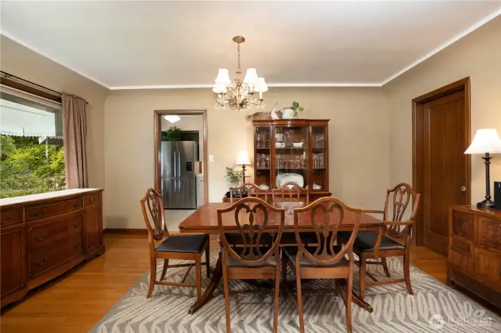 You'll be delighted to dine in your large formal dining room, which is located between the living area and the kitchen, allowing easy flow even with large gatherings.