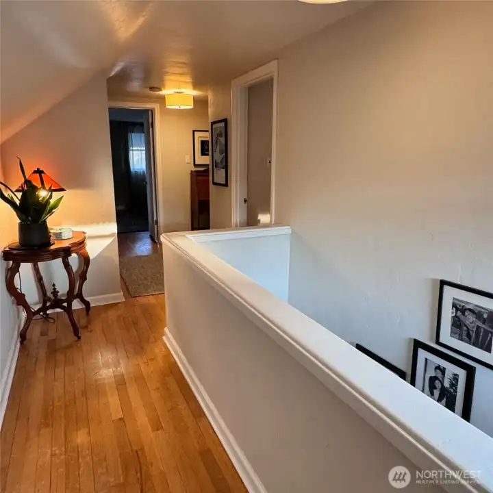 We are on the second level now.  The lighting in this home is so warm and inviting.