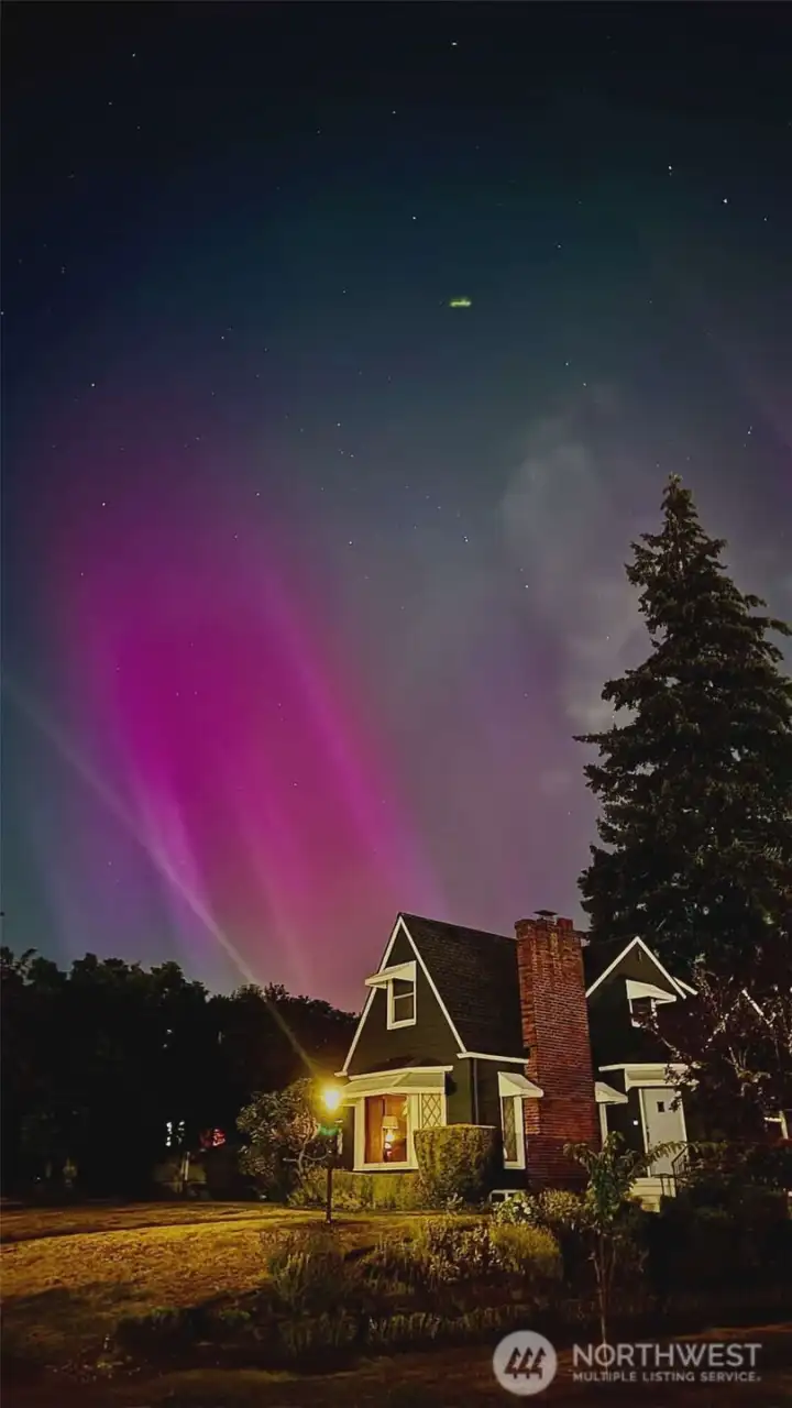 In any kind of weather, this home is gorgeous.  Unretouched photo from one of our incredible celestial storms, you can take this as a sign that you have found your dream house.  Welcome home.