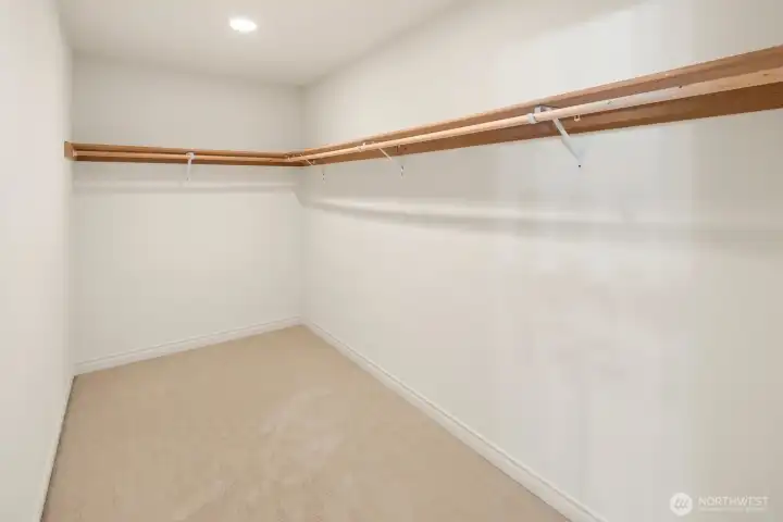 Primary closet - HUGE!