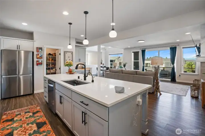 Smart appliances, instant hot water, extra outlets and lighting package.