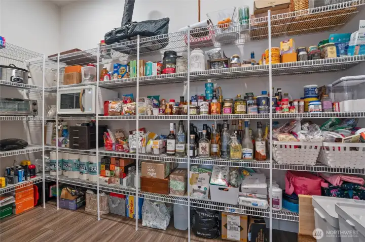 Giant walk in pantry