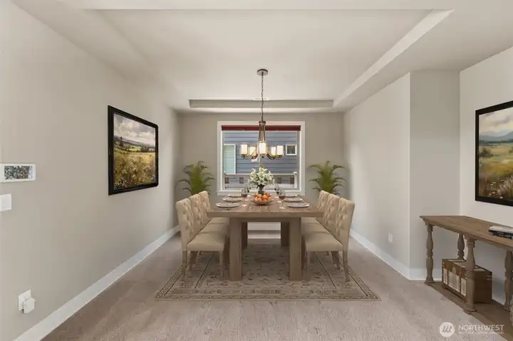 Dining Room - Virtually Staged