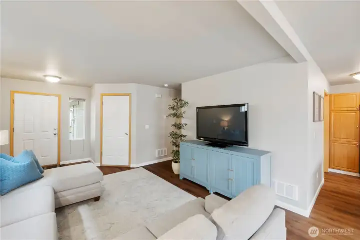 Another angle of the family room.