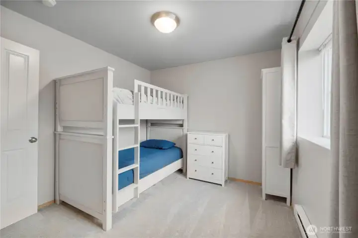 Second upstairs bedroom.