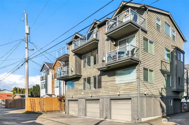 Second parking spot in front of door