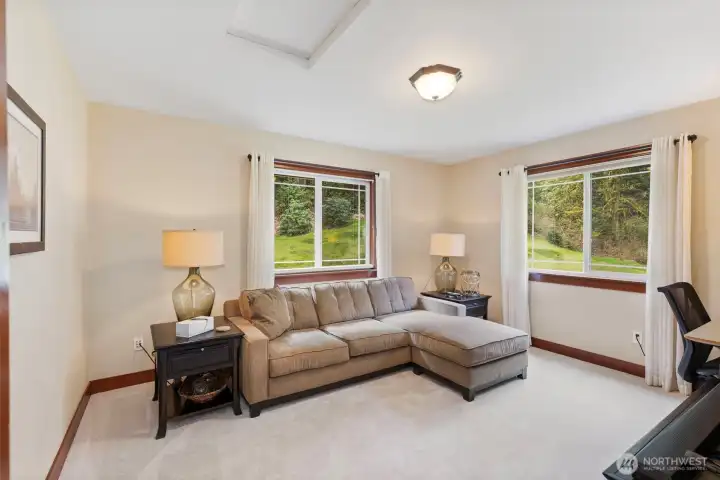 Den/office or media room on second floor.