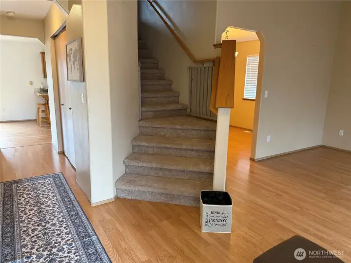 View of Main Entry Foyer Area.