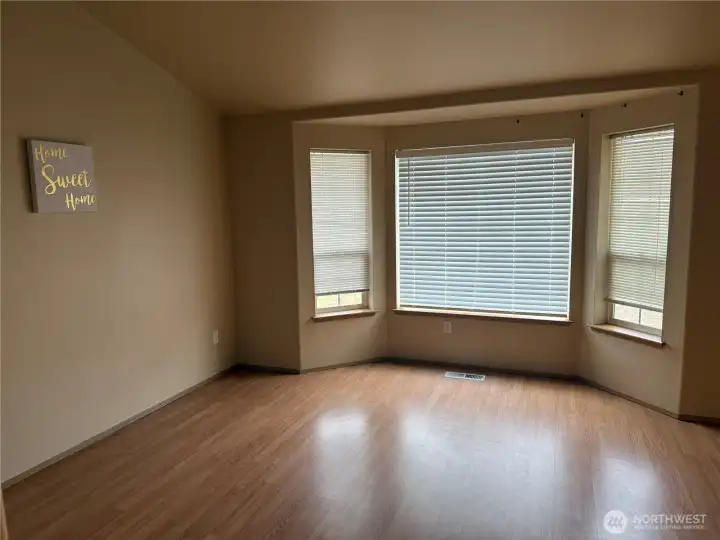 Another View of the Living Room Bay Window.