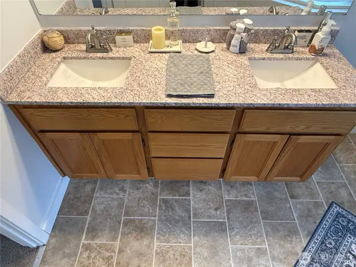Closer view of the Beautiful Countertop