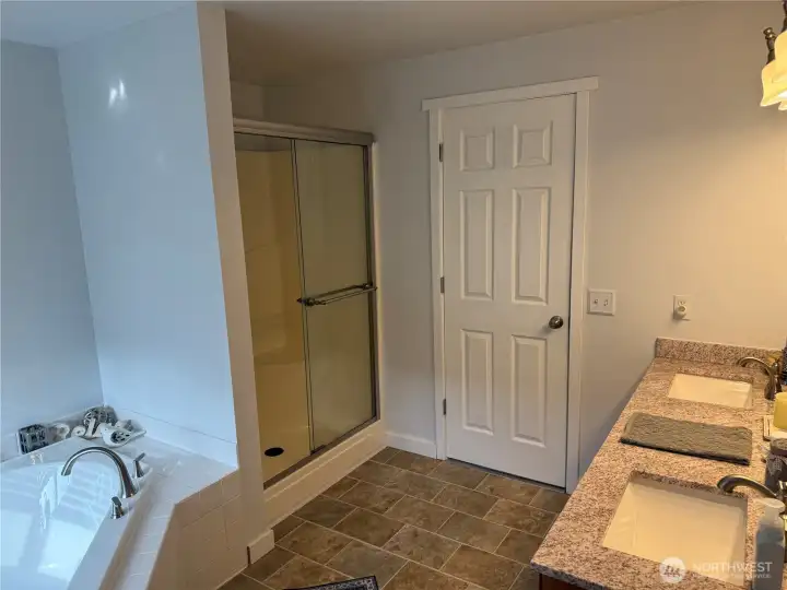 Another view of the Primary Ensuite Bath Area.