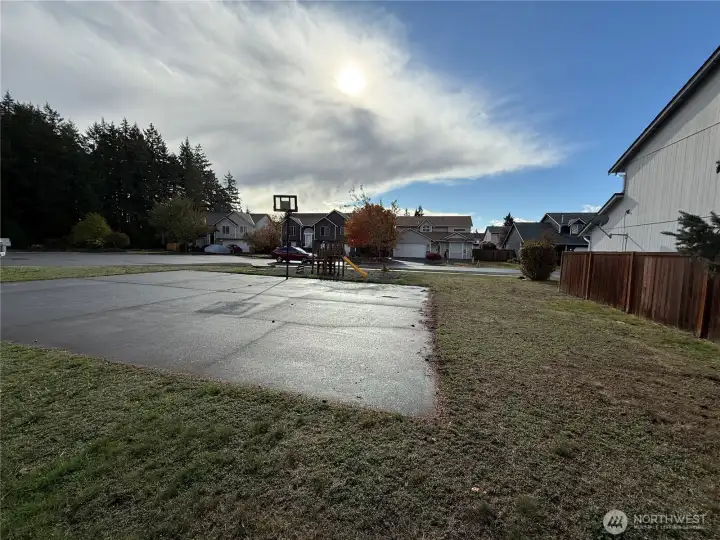 Another view of the Basketball Court Area