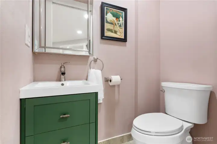 Lower Level Half Bathroom