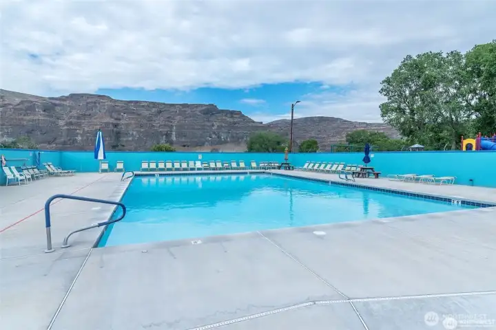 Beautiful pool and park to enjoy all summer long!