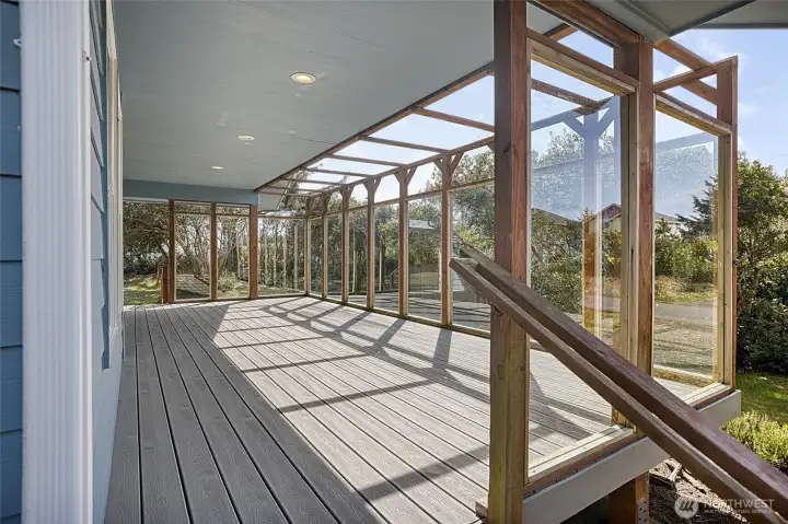 Covered Sun Porch
