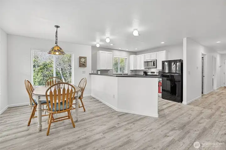 Kitchen + Dining Space