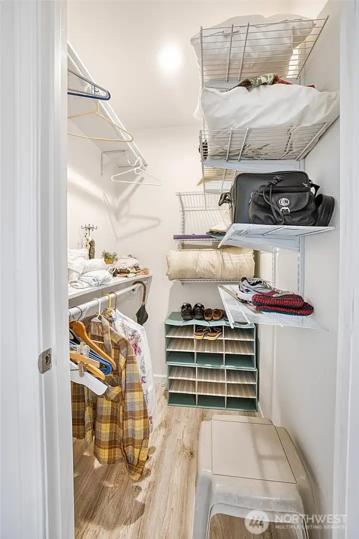 Primary Walk In Closet