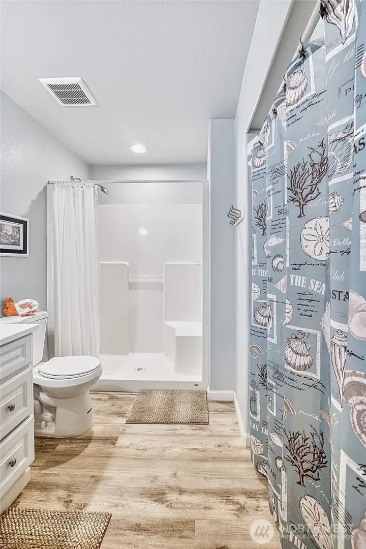 Guest Bathroom + Laundry Room