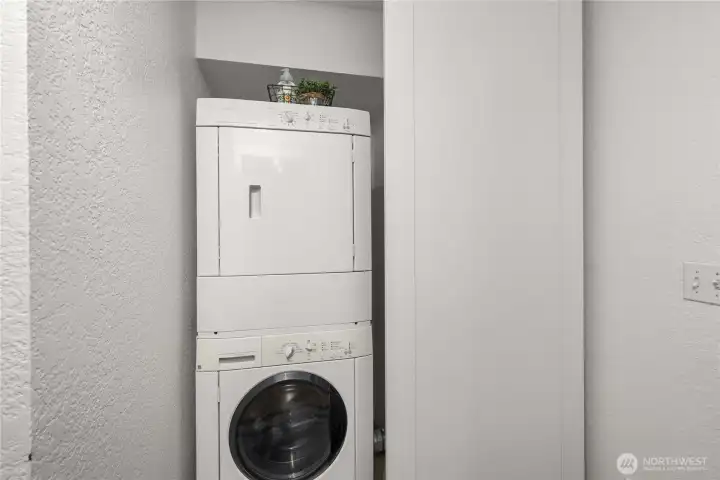 In Unit Washer and Dryer
