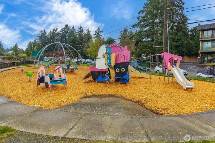 Play Area across the street