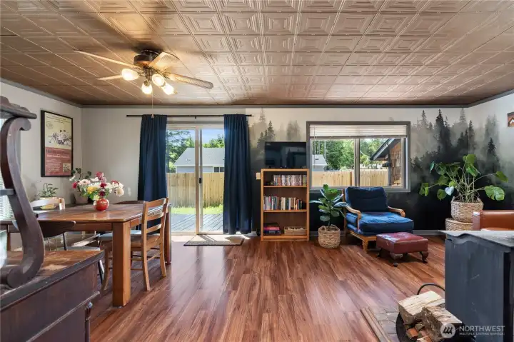 Worry free flooring throughout