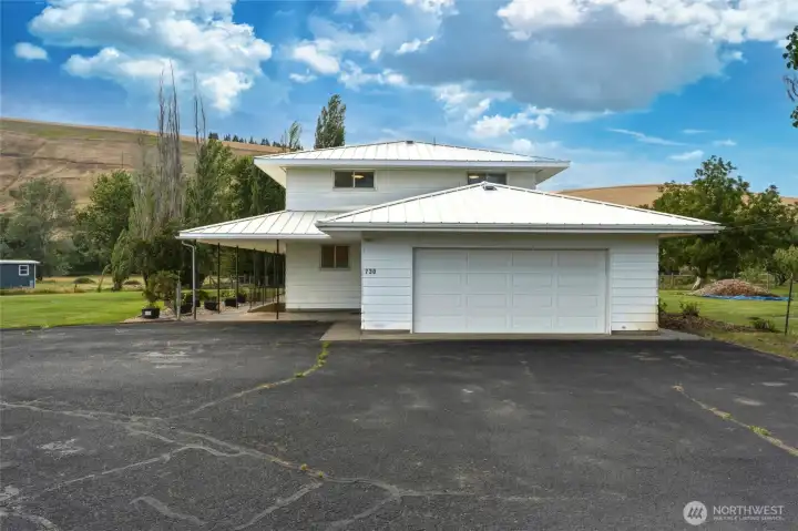 Two Car Attached Garage