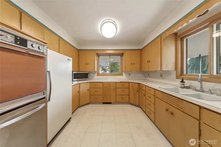Large Kitchen off of the Dining Area