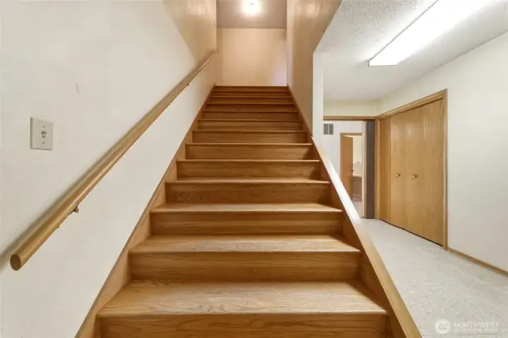 Grand Staircase Leading to the Upstairs