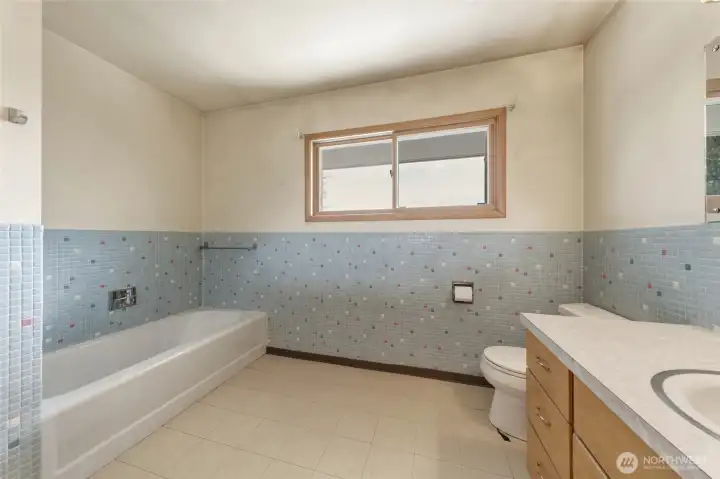 Primary Bathroom with Tub