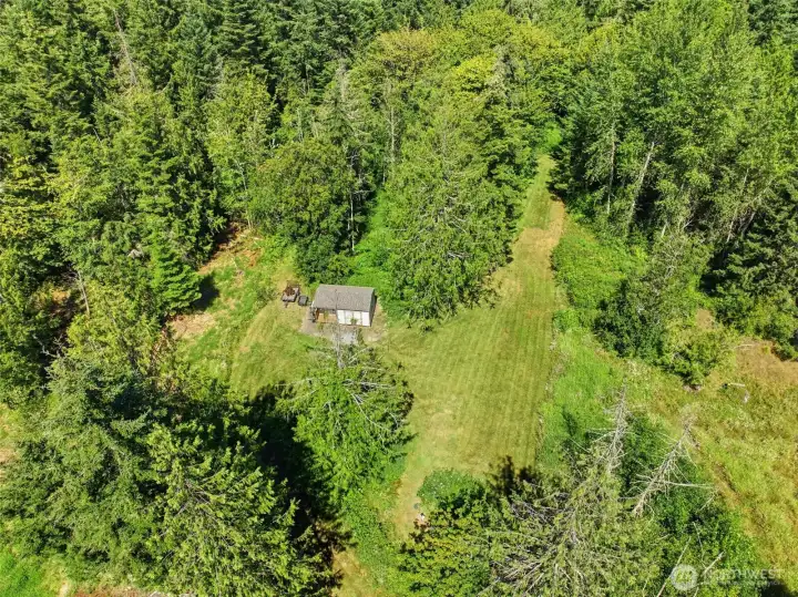 The Property runs to Johnson Creek