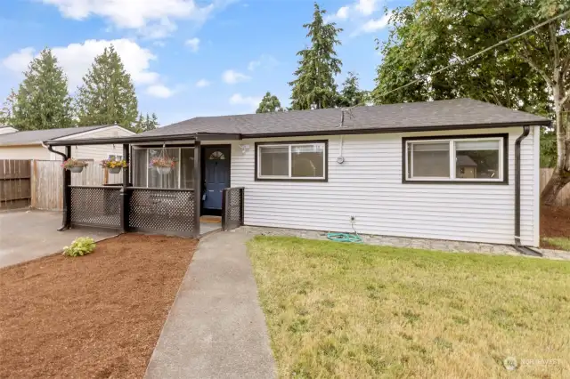 Welcome Home! This 3 bedroom home sits on a oversized lot with plenty of parking!