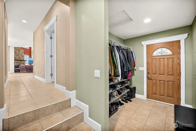 Main floor mudroom