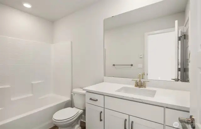 Second bedroom bathroom