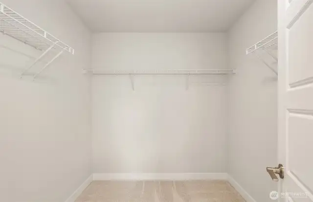 Primary closet