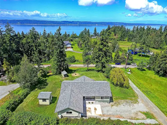 Welcome home to your beautiful rambler on the West side of Camano Island