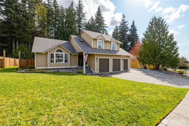 Home sits on a .31 acre lot, leaving room to spread out!