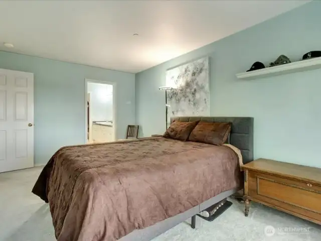 Primary bedroom with ensuite