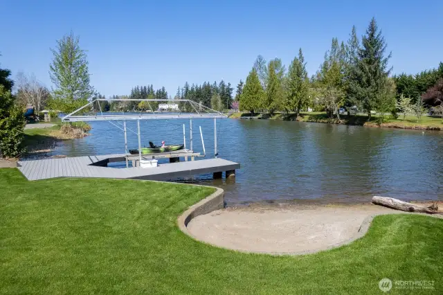 Private Beach Area