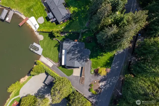 Arial of property