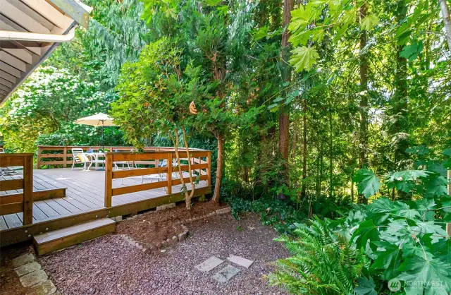 Deck from the side