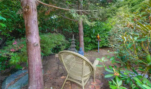 Meditation area