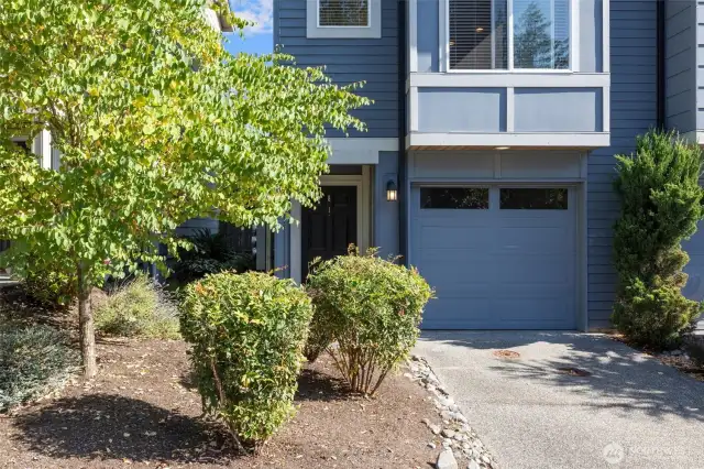 Front entry and garagee