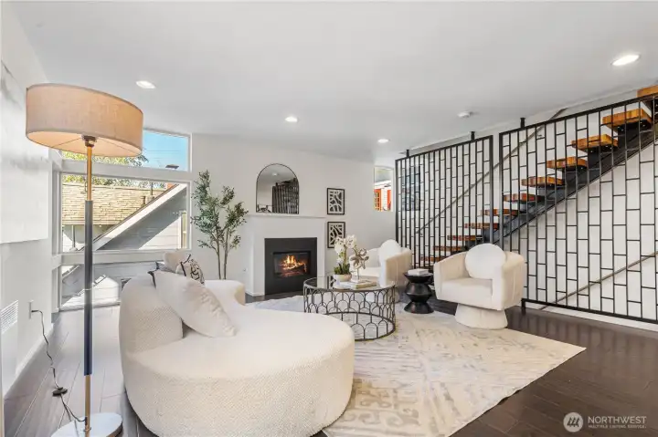 Living room on main floor
