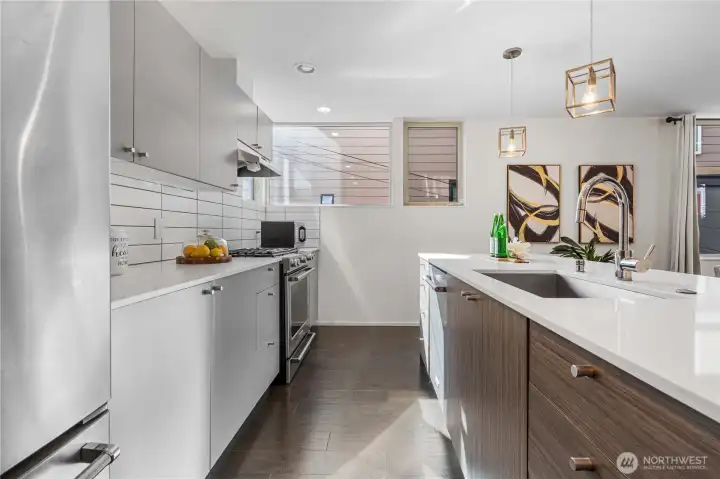 Kitchen on main floor
