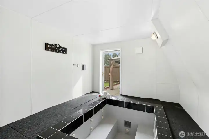 Hot tub room