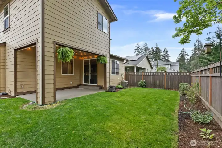 Take in more of the backyard—ideal for relaxing, entertaining, and enjoying the outdoors