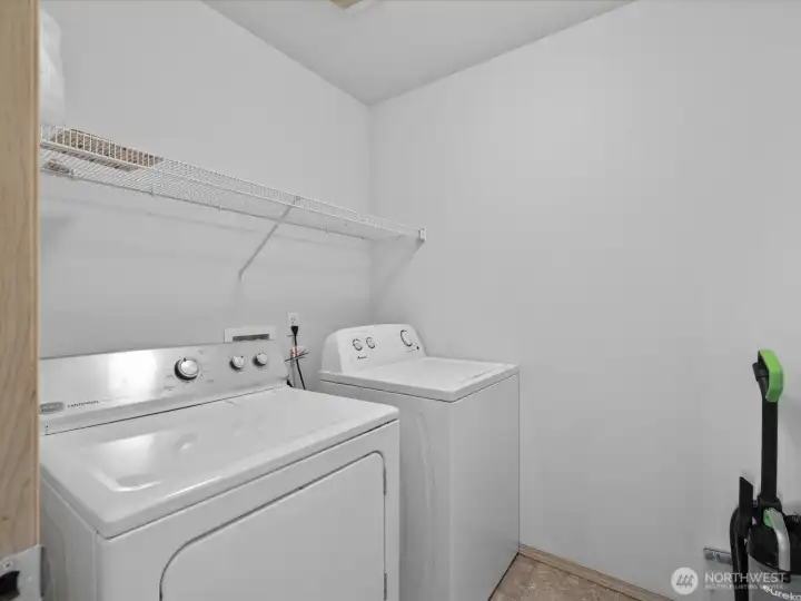Laundry Room Located Upstairs - Washer and Dryer Stay!