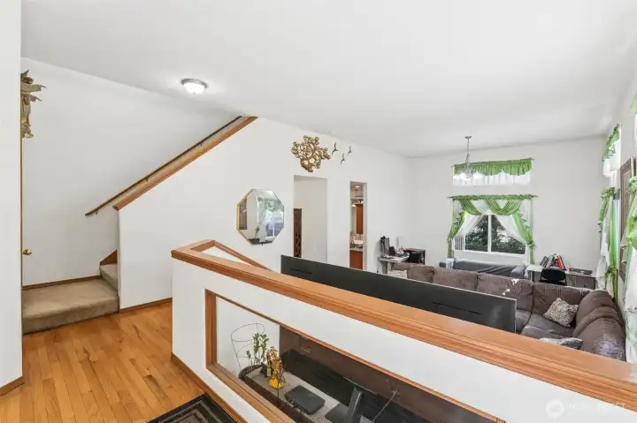 Welcoming entry with a spacious landing that sets the tone as you step inside.